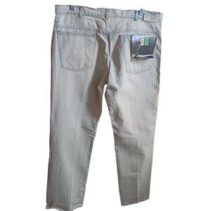 Vintage Mens Acid Wash Jeans 40x32 80s Straight Jeans RARE SWEET DENIM BLUES NEW